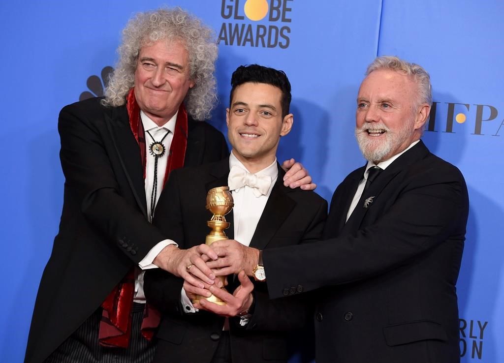"Bohemian Rhapsody" ganhou o prêmio de melhor filme de drama e o ator Rami Malek venceu a categoria de melhor ator em filme de drama.