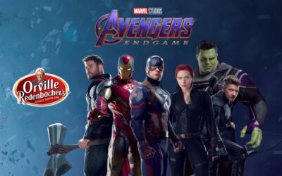 Vingadores: Ultimato – Imagem promo da empresa Orville Redenbacher mostra os novos trajes dos personagens?