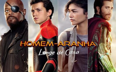 Homem-Aranha: Longe de Casa | Pôsters com Homem-Aranha, Nick Fury, Mystério e MJ