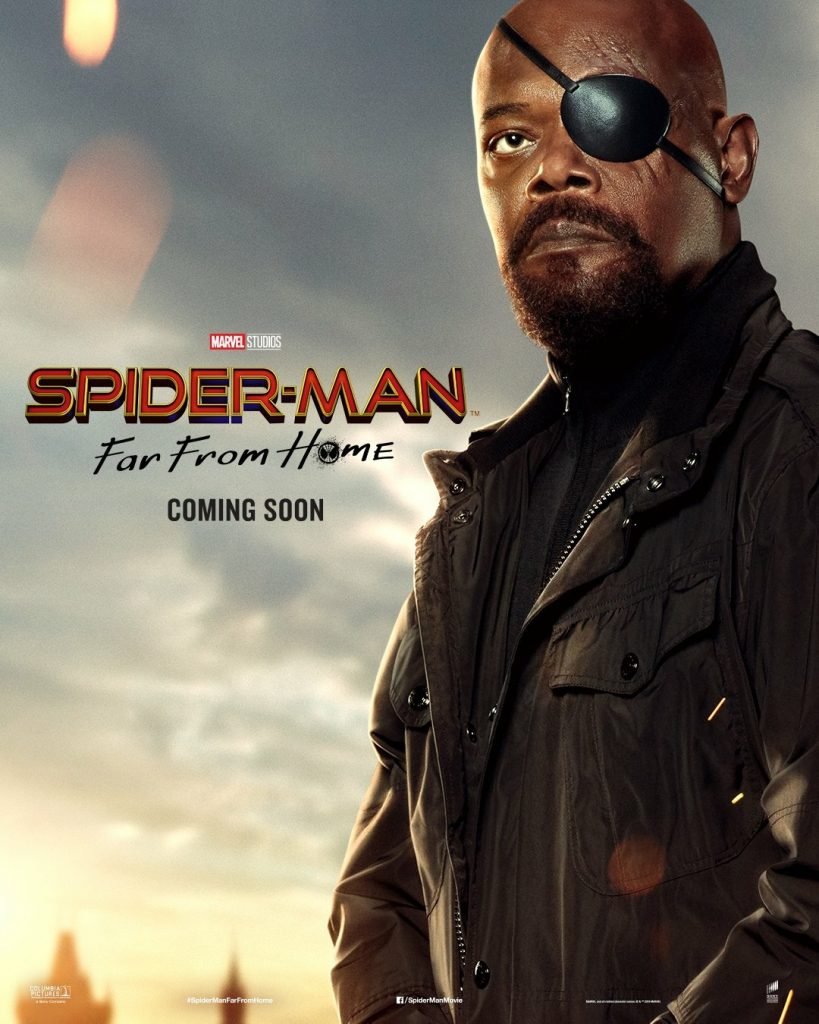 Homem-Aranha Longe de casa - Samuel L Jackson - Nick Fury