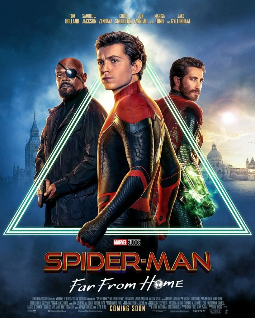 Homem-Aranha Longe de casa - Nick Fury - Peter Parker - Mysterio