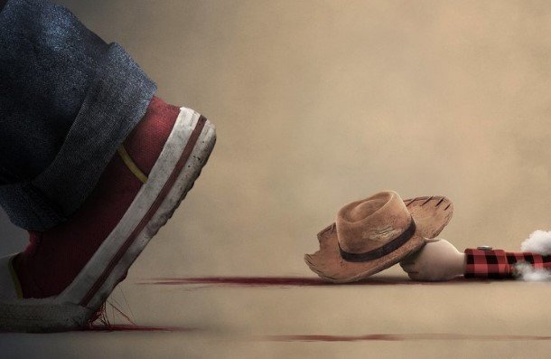 Chucky mata Woody em poster de Brinquedo Assassino Reboot
