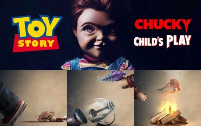 Brinquedo Assassino | Mais posters de Chucky com os personagens de Toy Story