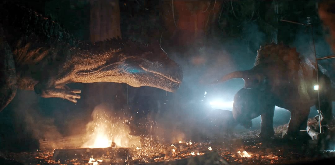 Batalha de Big Rock Curta de Jurassic Word exibido pelo canal FX CAFÉ COM NERD