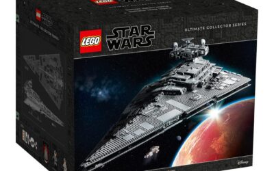Star Wars | Star Destroyer Imperial feito com 4.784 peças Lego
