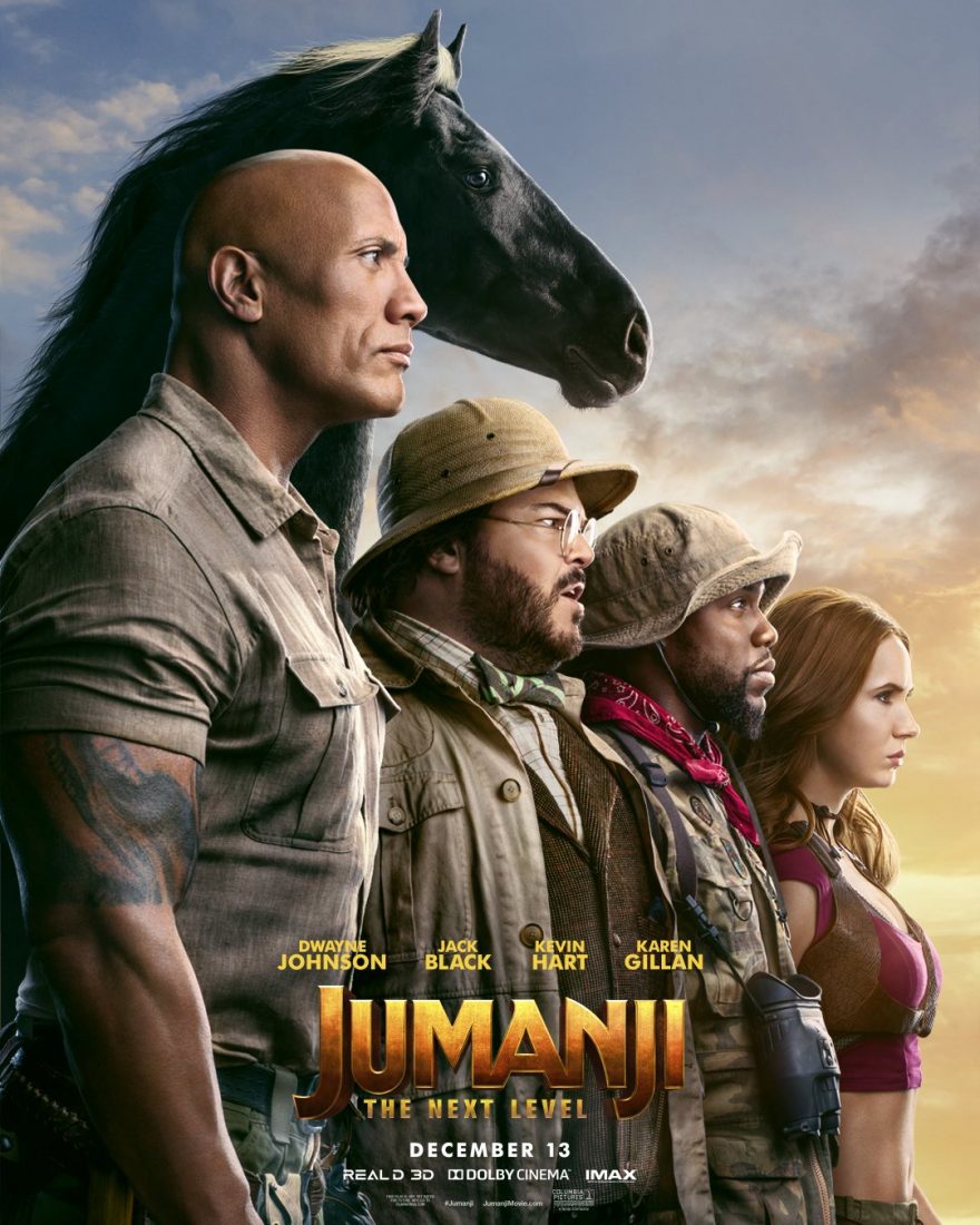 Jumanji Próxima Fase Trailer Final E Novos Cartazes CafÉ Com Nerd