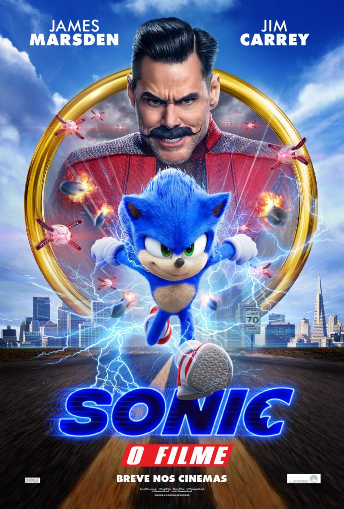 SONIC o Filme | Trailer novo com o personagem reformulado e poster