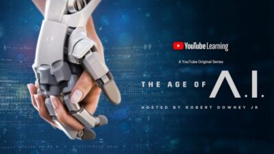 A Era da IA, série apresentada por Robert Downey Jr., o Tony Stark/Homem de Ferro, no Youtube