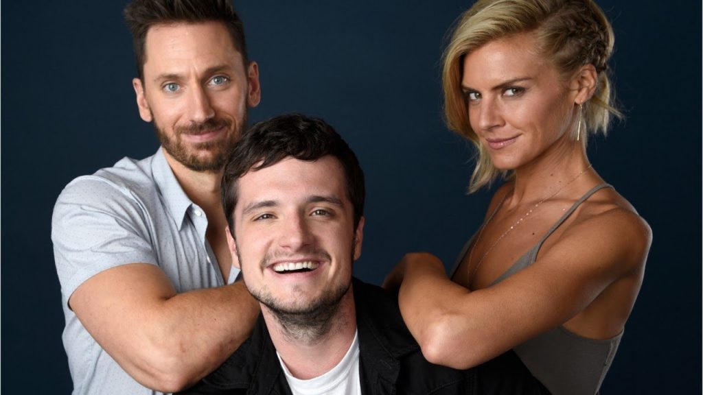 Future Man - Wolf (Derek Wilson) , Josh Futterman (Josh Hutcherson) e Tiger (Eliza Coupe)