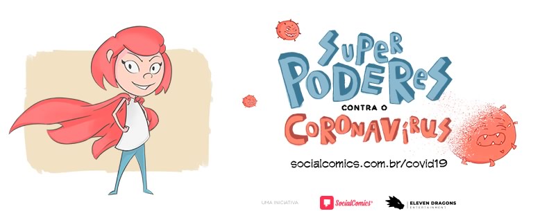 Social Comics publica HQ - Superpoderes contra o coronavírus