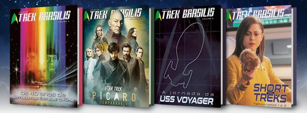 Coleção Trek Brasilis - Livros mensais do Universo Star Trek que todo fã precisa ter