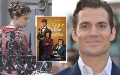 Os Mistérios de Enola Holmes filme com Millie Bobby Brown e Henry Cavill estreará na Netflix