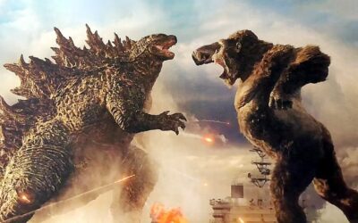 Godzilla vs Kong tem imagem oficial revelada da luta dos monstros gigantes