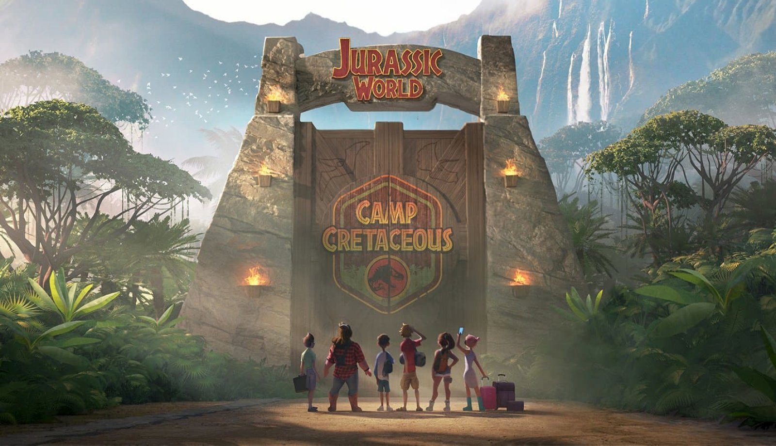 Jurassic World: Acampamento Jurássico animação na Netflix