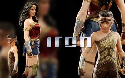 A evolução da Wonder Woman by Iron Studios