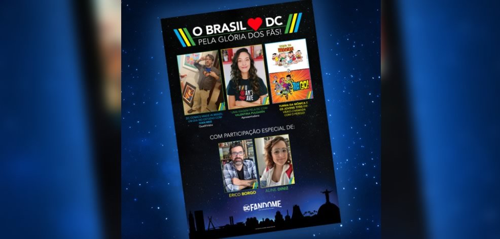 DC Fandome - Brazil Loves DC: For the Glory of the Fans
