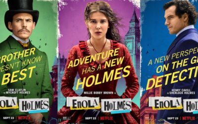 Enola Holmes | Filme com Millie Bobby Brown tem cartazes individuais dos personagens divulgados