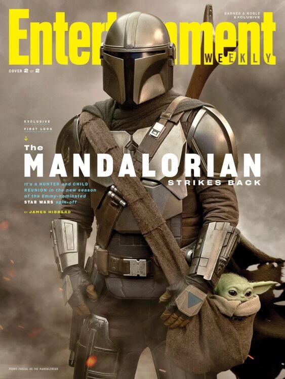 Tha Mandalorian segunda temporada estampa capas da revista EW