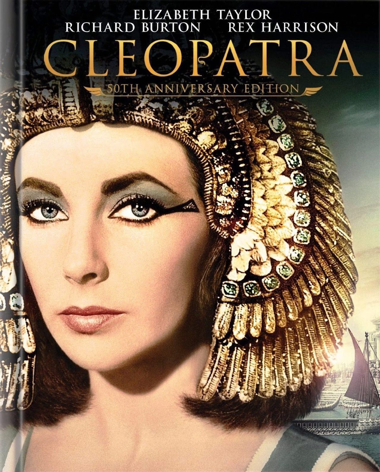 Cleópatra com Elizabeth Taylor pela 20th Century Fox