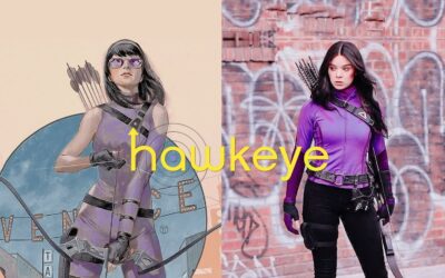 Hawkeye | Imagens de Hailee Steinfeld como Kate Bishop relacionadas aos quadrinhos