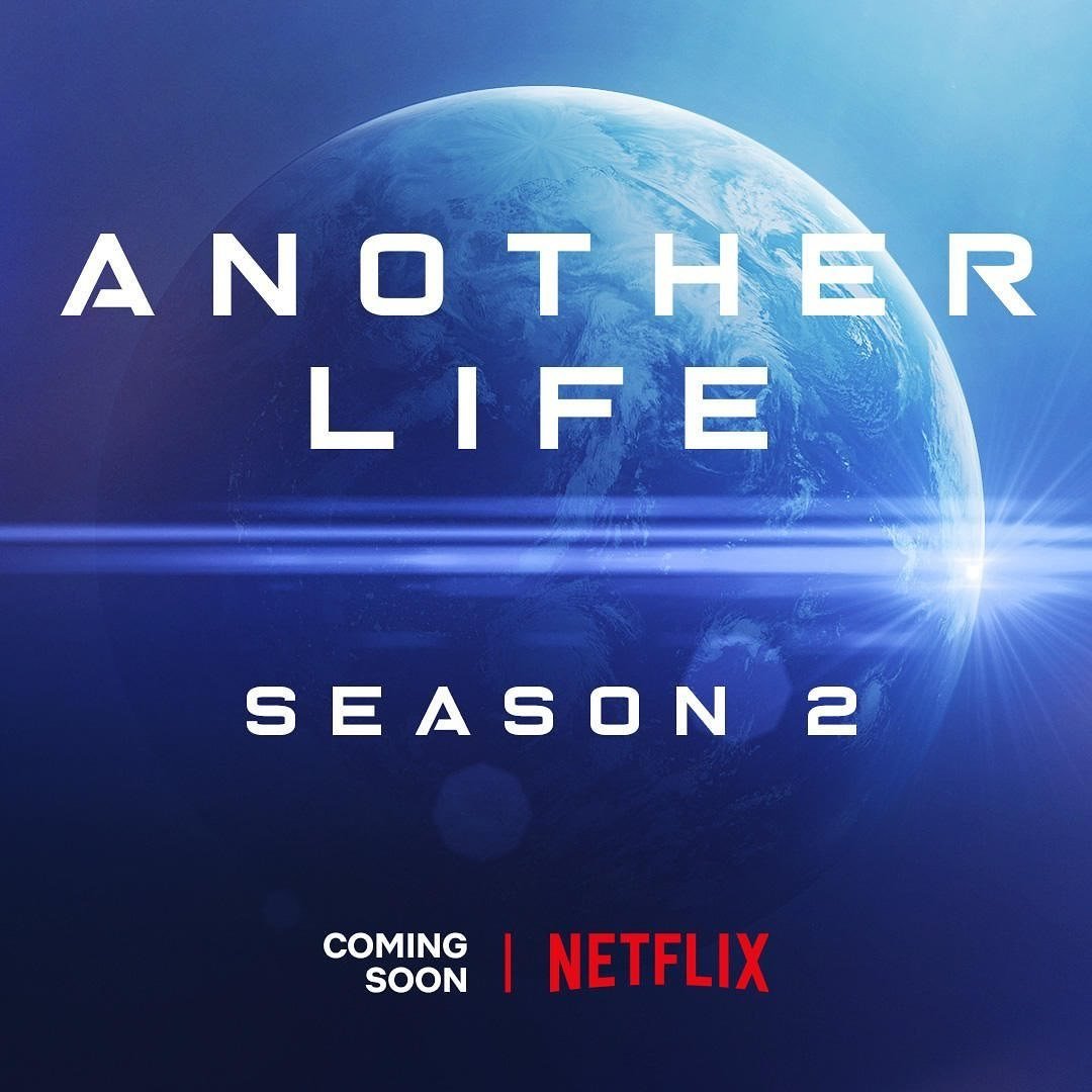 Katee Sackhoff anuncia em suas redes sociais para comemorar o fim das filmagens da segunda temporada de Outra Vida