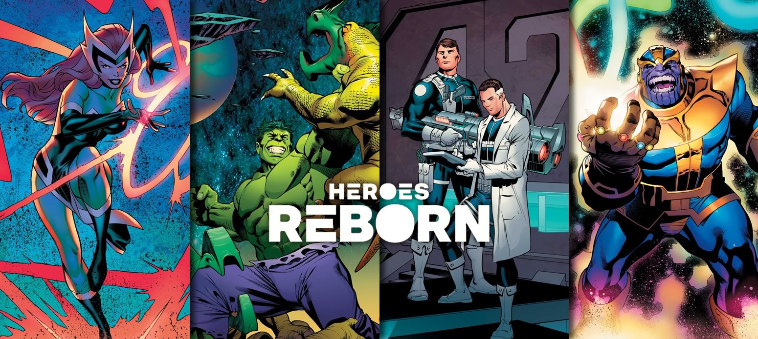 HEROES REBORN | Marvel Comics lança novas artes promocionais