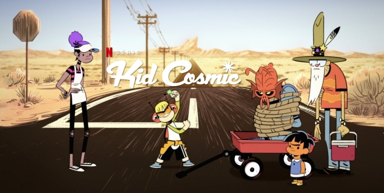 Kid Cosmic | Nova série animada da Netflix do mesmo criador de As Meninas Superpoderosas