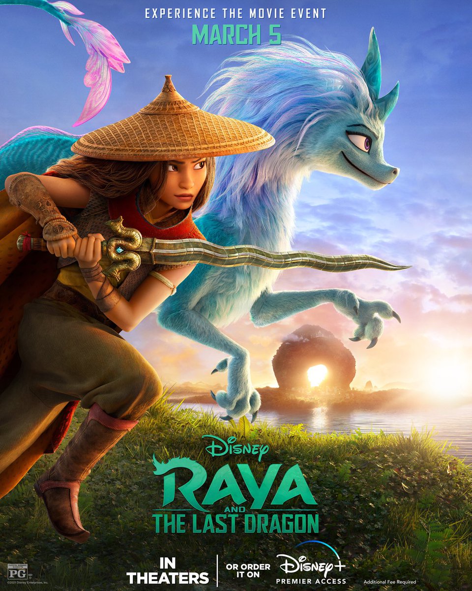 RAYA E O ÚLTIMO DRAGÃO | Novo trailer e cartaz da nova animação da Disney