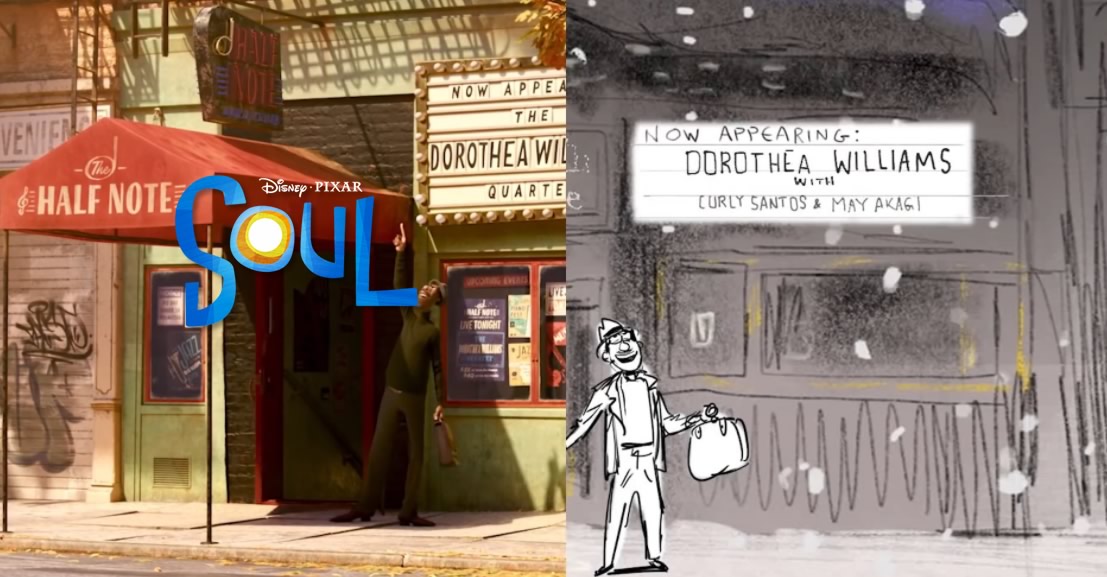 Soul Uma Aventura com Alma | Disney divulga vídeo de Storyboard comparando com cenas do filme