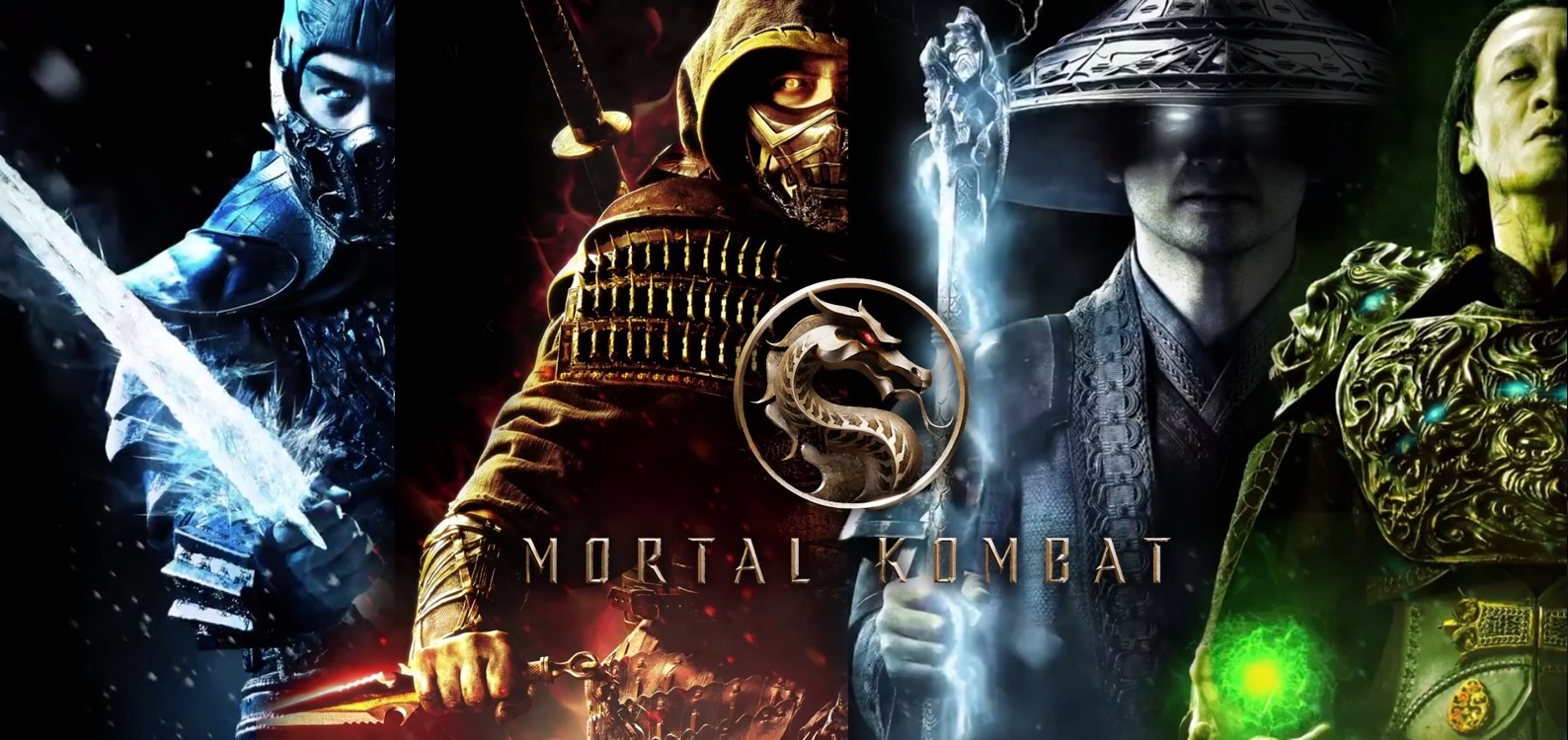 MORTAL KOMBAT o Filme | Cartazes animados antecipando trailer oficial