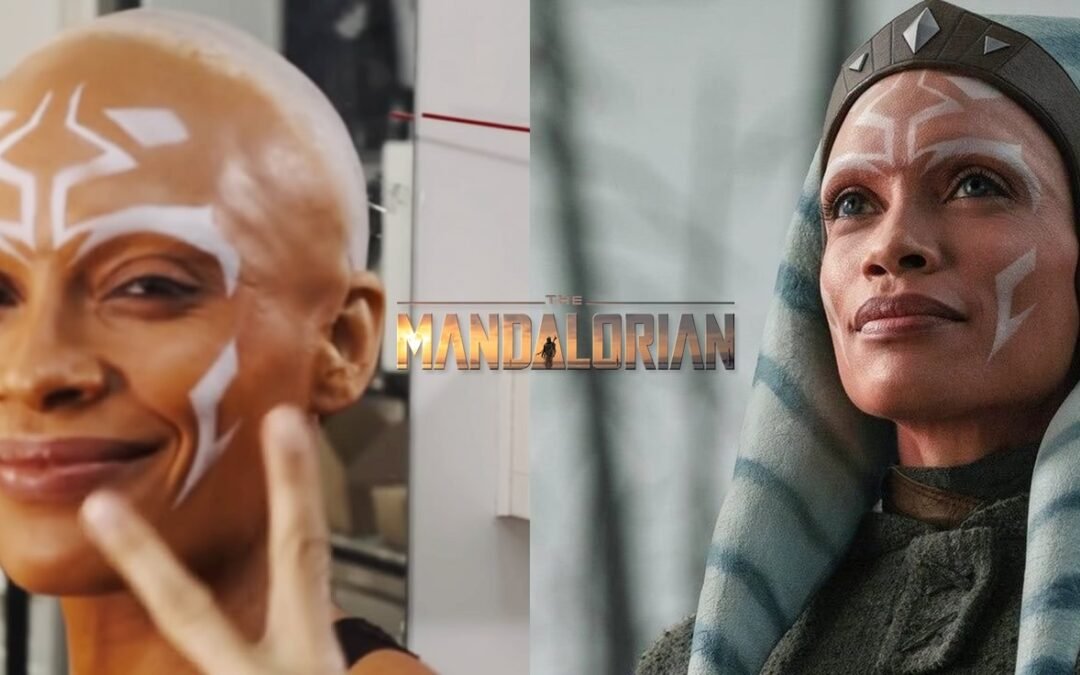 THE MANDALORIAN 2 | Rosario Dawson compartilha vídeo de bastidores se transformando em Ahsoka Tano
