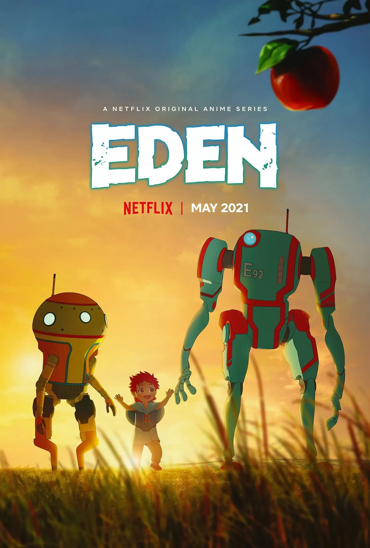 EDEN | Anime de ficção científica tem trailer e data de lançamento na Netflix