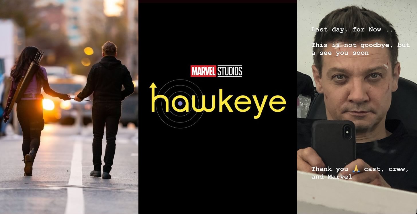 Hawkeye | Jeremy Renner revela que a série da Marvel terminou a produção