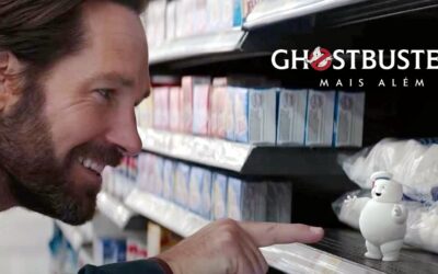 Os Caça-Fantasmas: Mais Além | Teaser mostra Paul Rudd sofrendo ataque dos Minis Stay Pufts