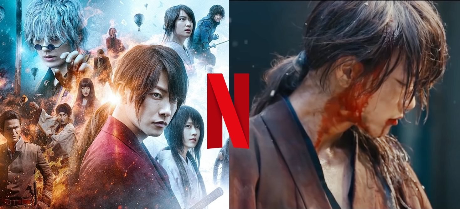 Samurai X: O Final / A Origem Trailer lançamento Netflix