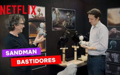 Sandman | Neil Gaiman visita os bastidores da série live-action da Netflix com cenários incríveis