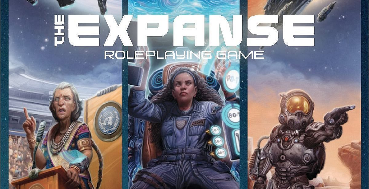 The Expanse Roleplaying Game traz a premiada série de ficção científica de James S.A. Corey para a mesa