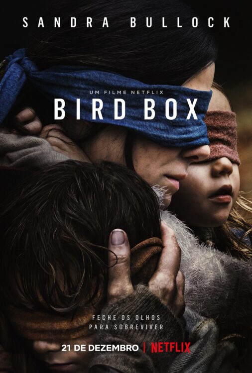 BIRD BOX com Vivien Lyra Blair e Sandra Bullock na Netflix