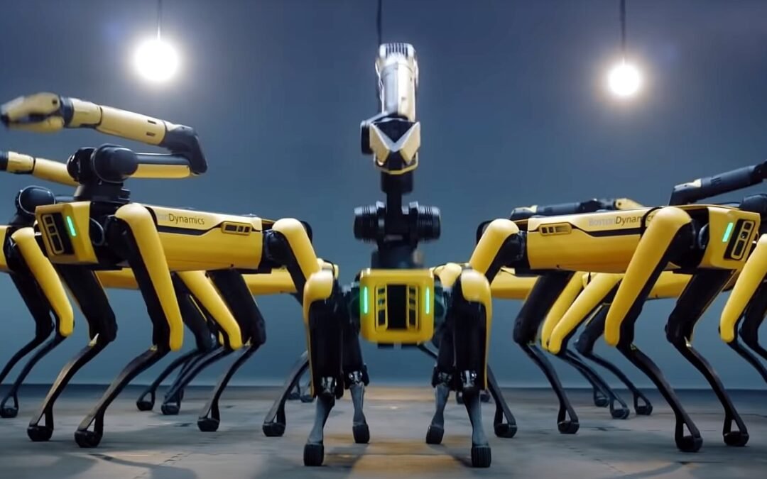 Boston Dynamics | Empresa em tecnologia de robôs divulga vídeos de seus “cães” robôs dançando em harmonia