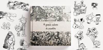O Grande Caderno de Pesadelos | Livro infantojuvenil inspirado nos cadernos de desenhos pela Boneless Editora