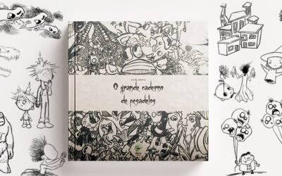 O Grande Caderno de Pesadelos | Livro infantojuvenil inspirado nos cadernos de desenhos pela Boneless Editora