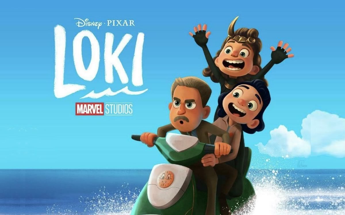 Loki | Série da Disney Plus ganha pôster inspirado em Luca da Pixar pelo Ilustrador Lyle Cruse