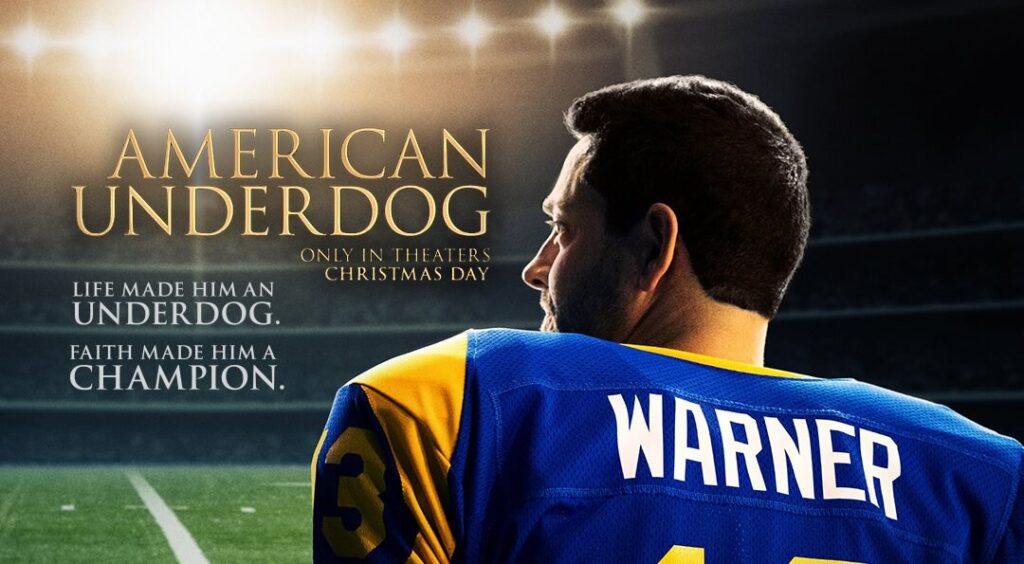 American Underdog: The Kurt Warner Story | Cinebiografia do ex-jogador da NFL interpretado por Zachary Levi