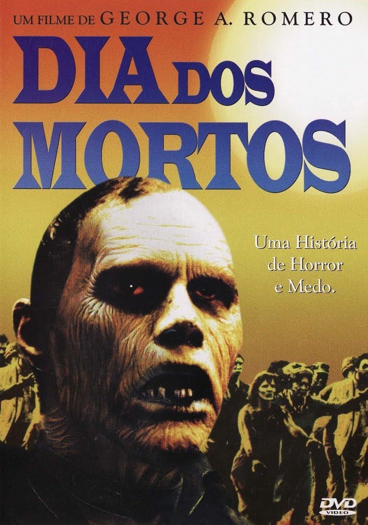 Pôster de Dia dos Mortos do clássico de George A. Romero