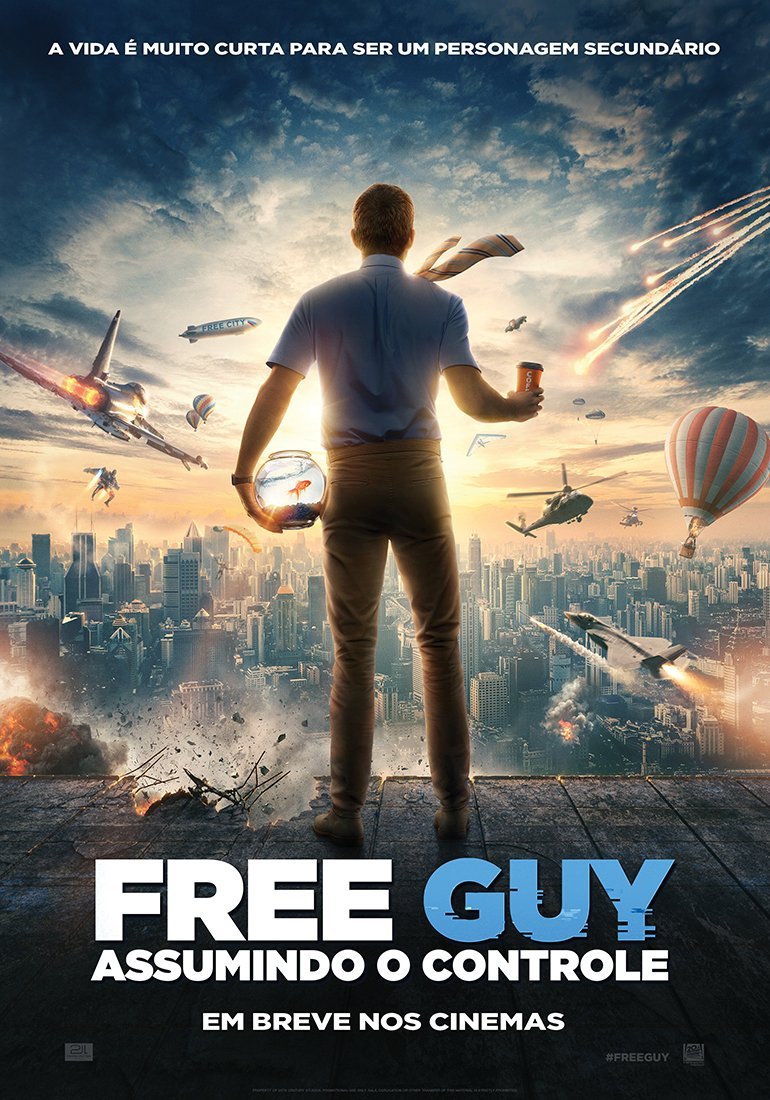 FREE GUY com Ryan Reynolds