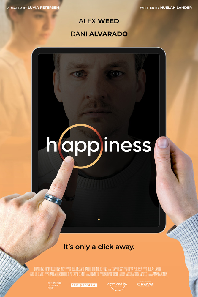H.appiness | Ficção científica da Download Joy Productions onde um aplicativo traz felicidade seus usuários