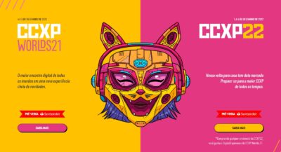 CCXP Worlds: Edição de 2021 | Evento em formato digital tem data e ingressos anunciados e em 2022 serão dois eventos