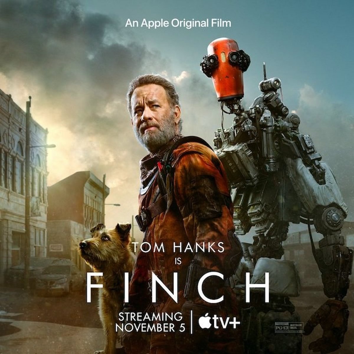 Finch | Filme de ficção científica de Tom Hanks para o streaming Apple TV Plus ganha novo pôster