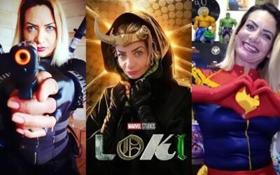 Ju Capitã Marvel Curitiba – Cosplayer e Cosmaker