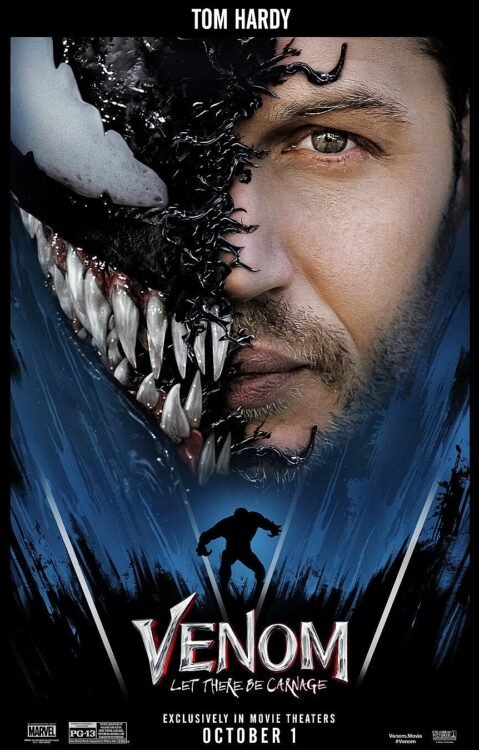 Venom Tempo de Carnificina Cartazes indivuais Tom Hardy 479x750 - Venom: Tempo de Carnificina | Cartazes indivuais divulgados e teaser com frase "O Universo está se Expandindo"